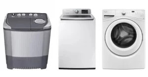 انواع ماشین لباسشویی