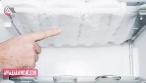 برفک و یخ زدن یخچال