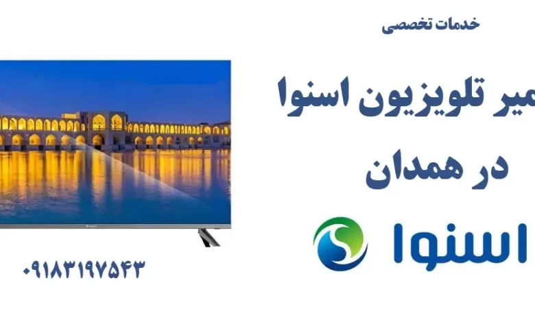 نمایندگی تعمیر تلویزیون اسنوا در همدان